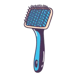 فرشاة شعر زرار ( للقطط )